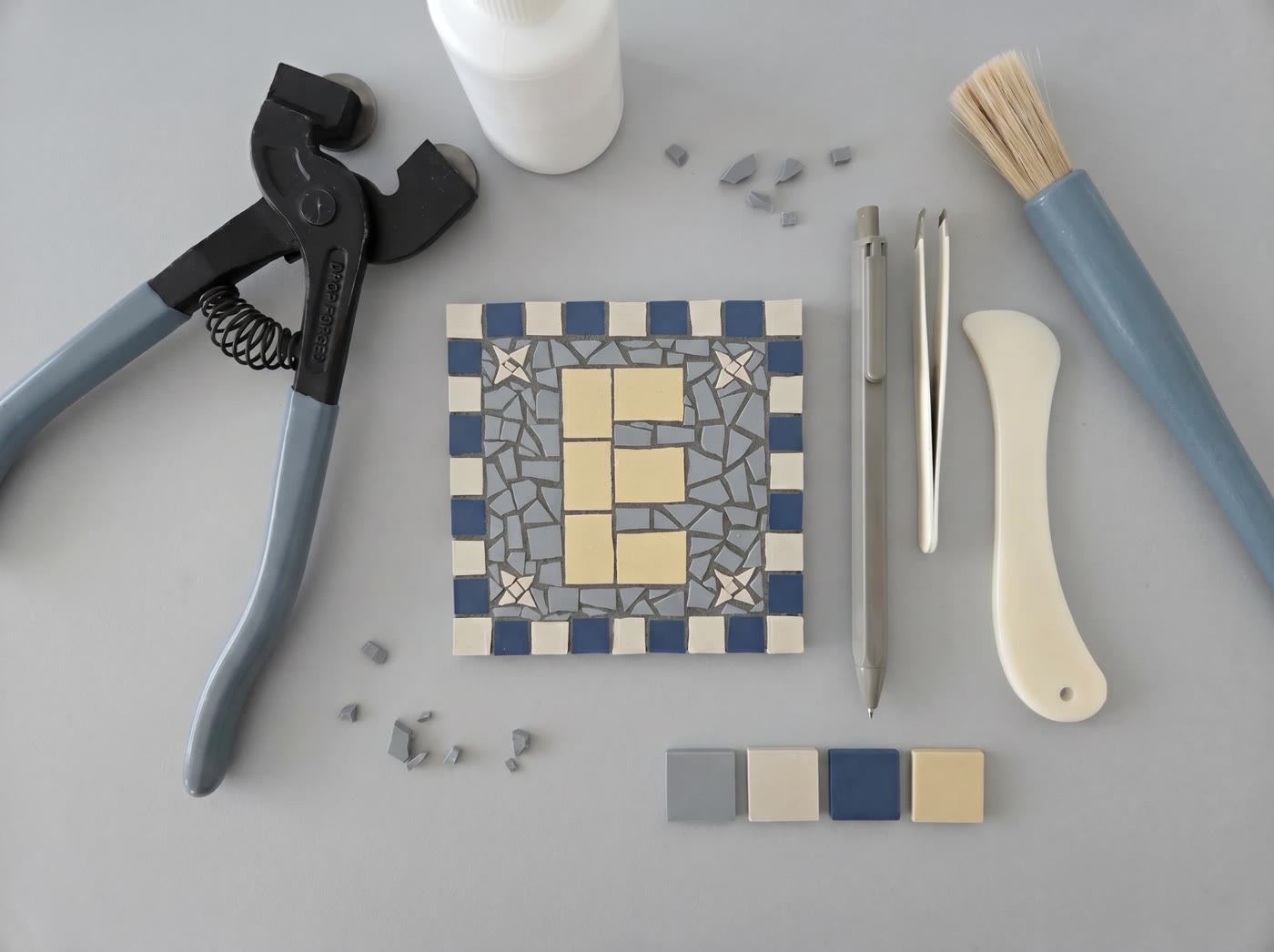 Celina — Bookbinding, mosaic & stamps (1/3)