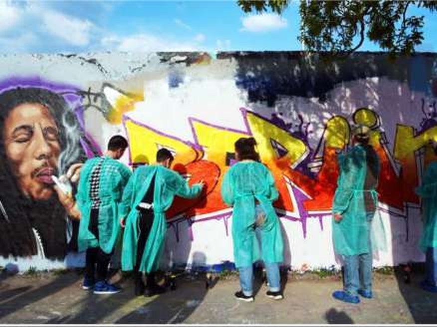 Dominik — Graffiti workshops