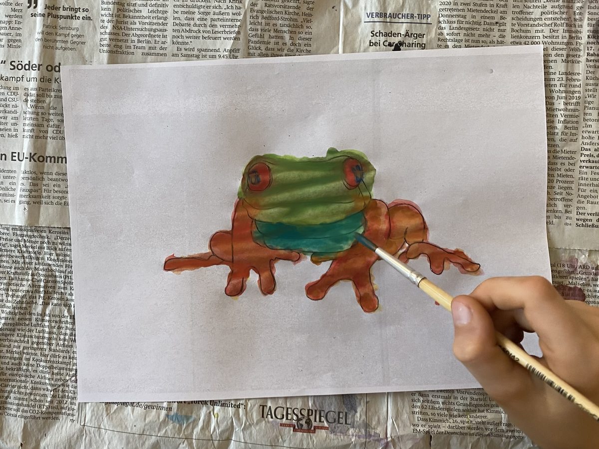 Jeannette — Watercolour for parents & children