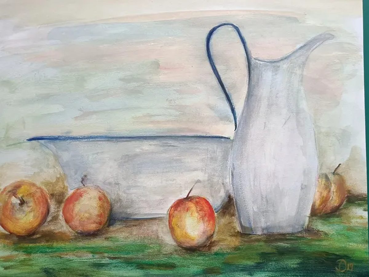 Luc Demissy — Drawing, charcoal, watercolour & pastel