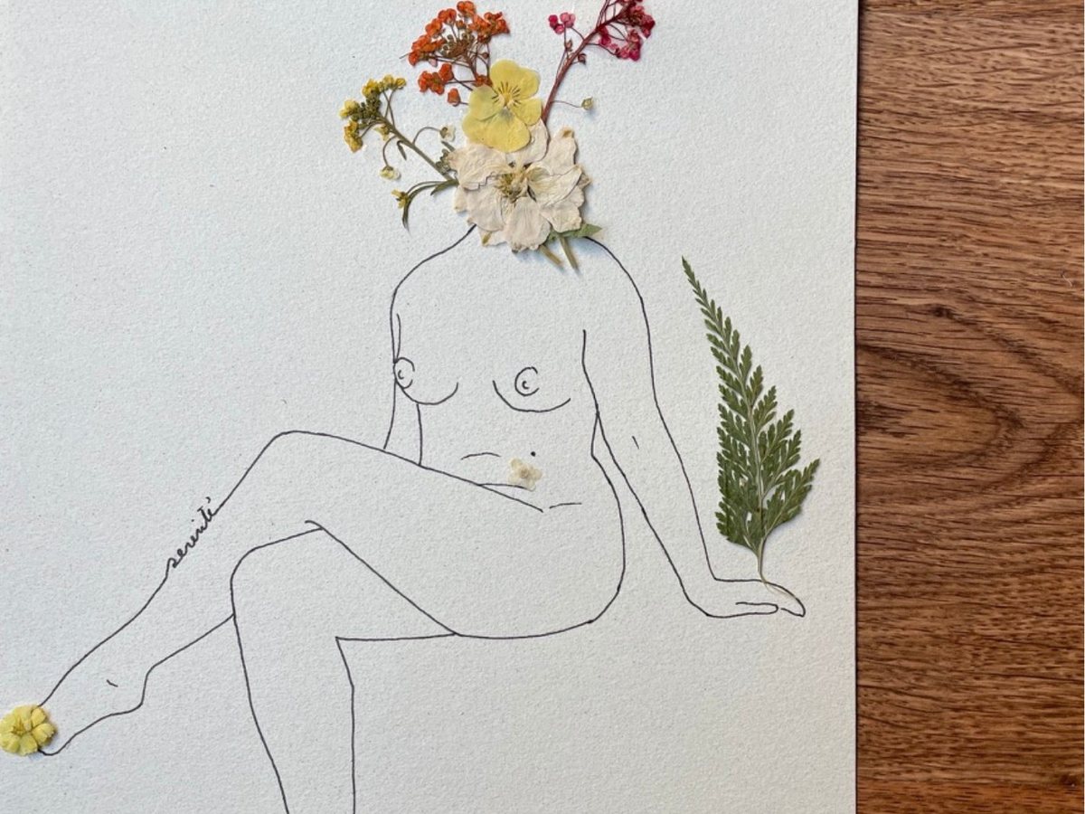 Lucille Guder — Self-photography & flower collage workshop for women