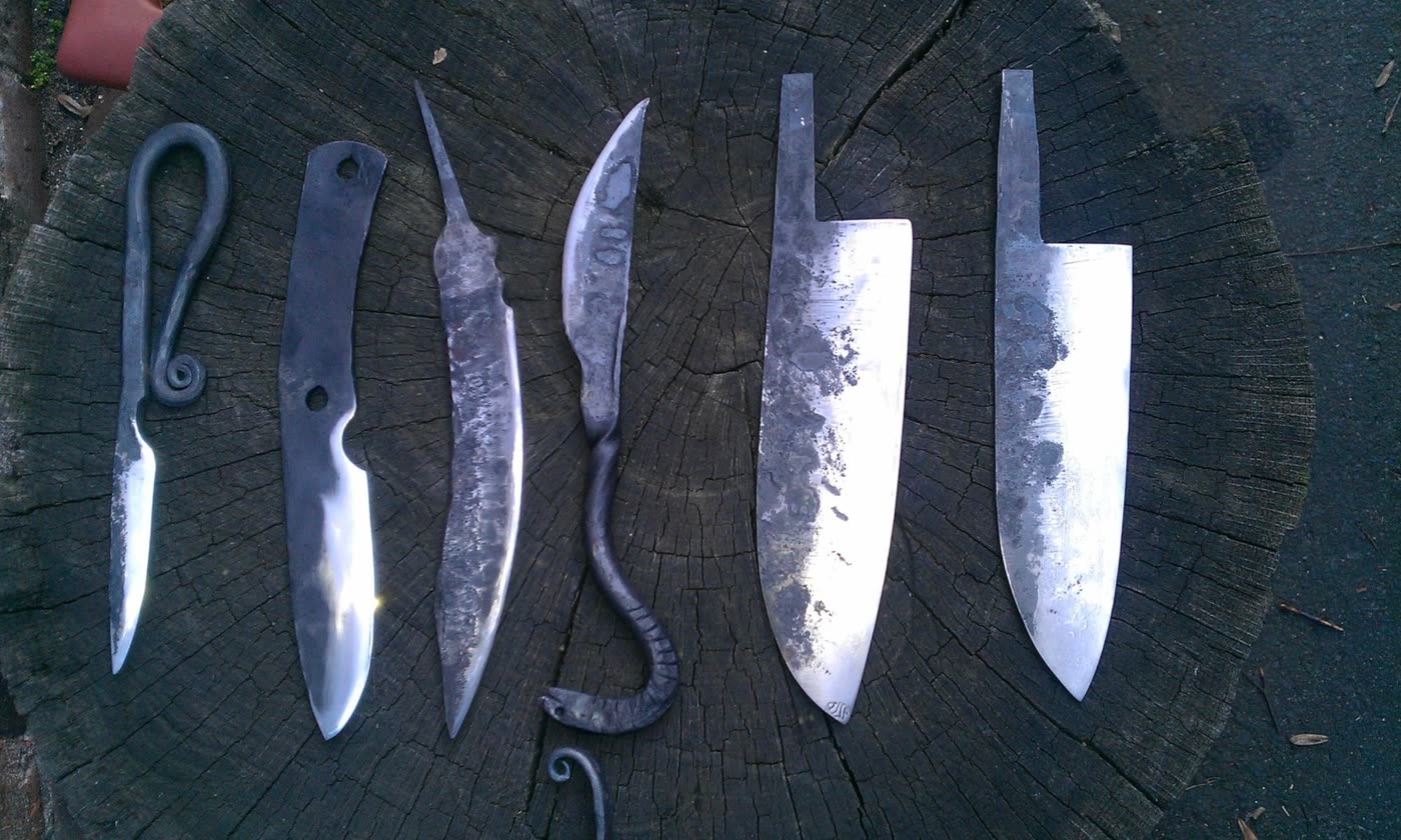 Schmiedekurse Berlin — Blacksmithing & knife forging (4/5)