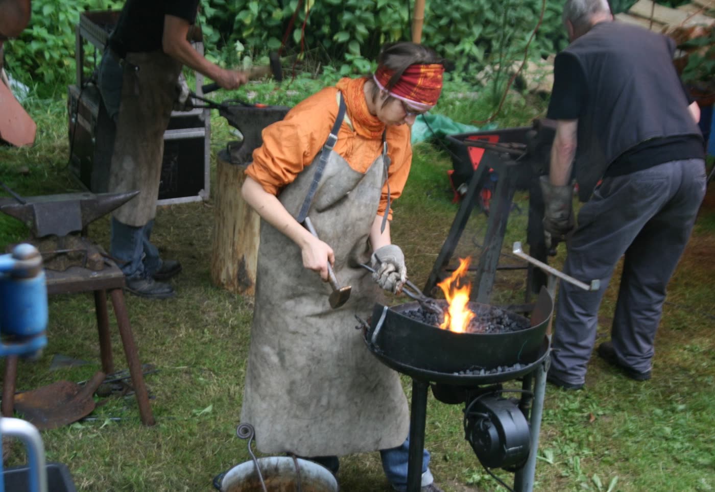 Schmiedekurse Berlin — Blacksmithing & knife forging (5/5)