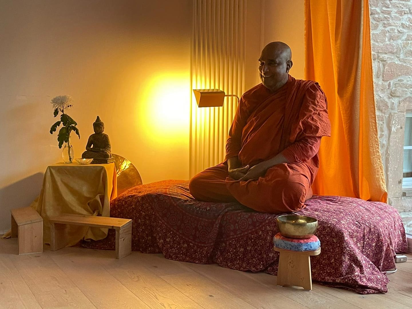 A weekend of silence with Bhante Seelawansa