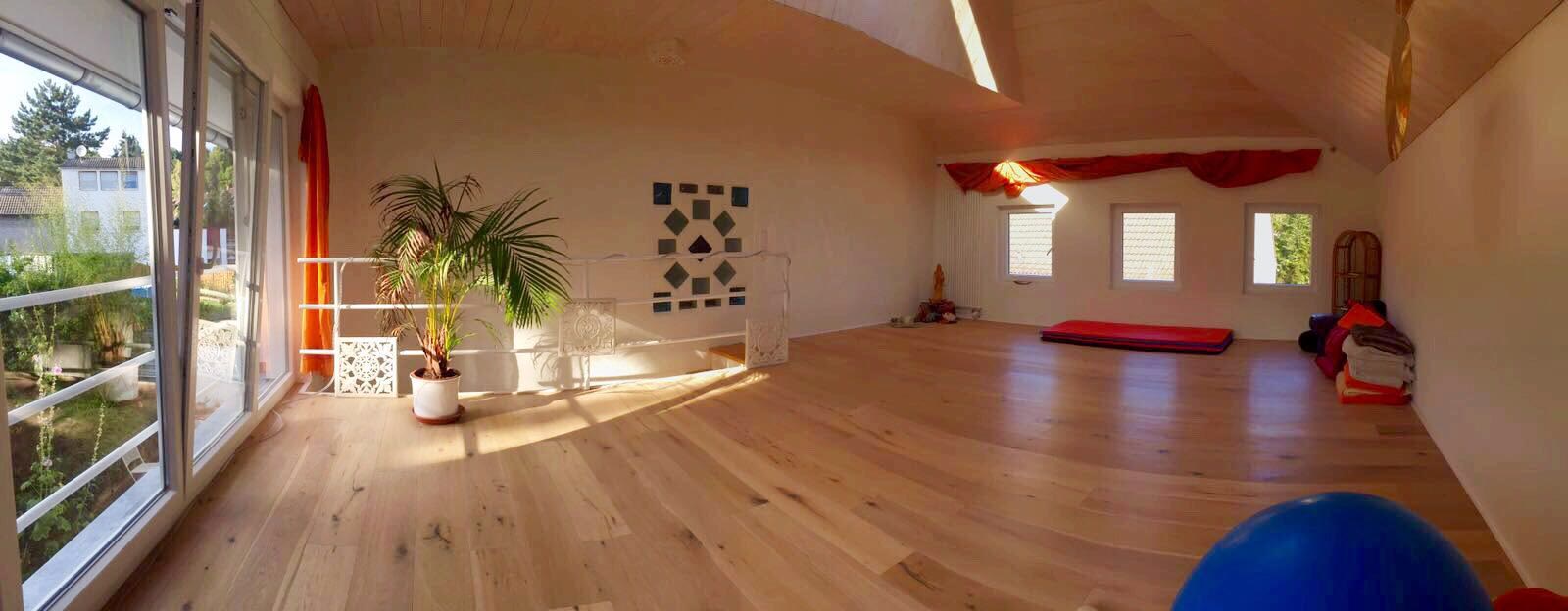 The meditation room upstairs, in daylight